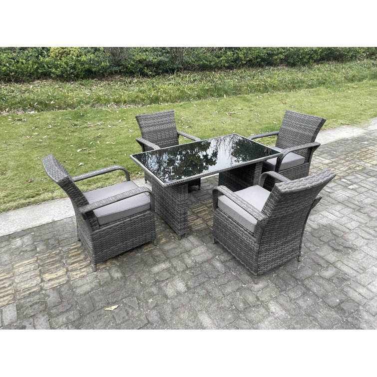 ClassicLiving Andale All Weather Wicker/Rattan 4 Person Seating Group